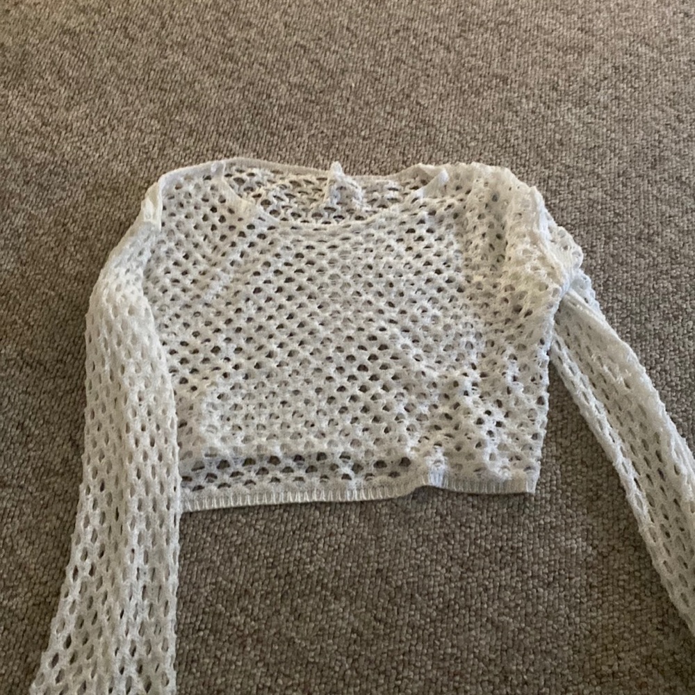 Swimsuit cover-up top